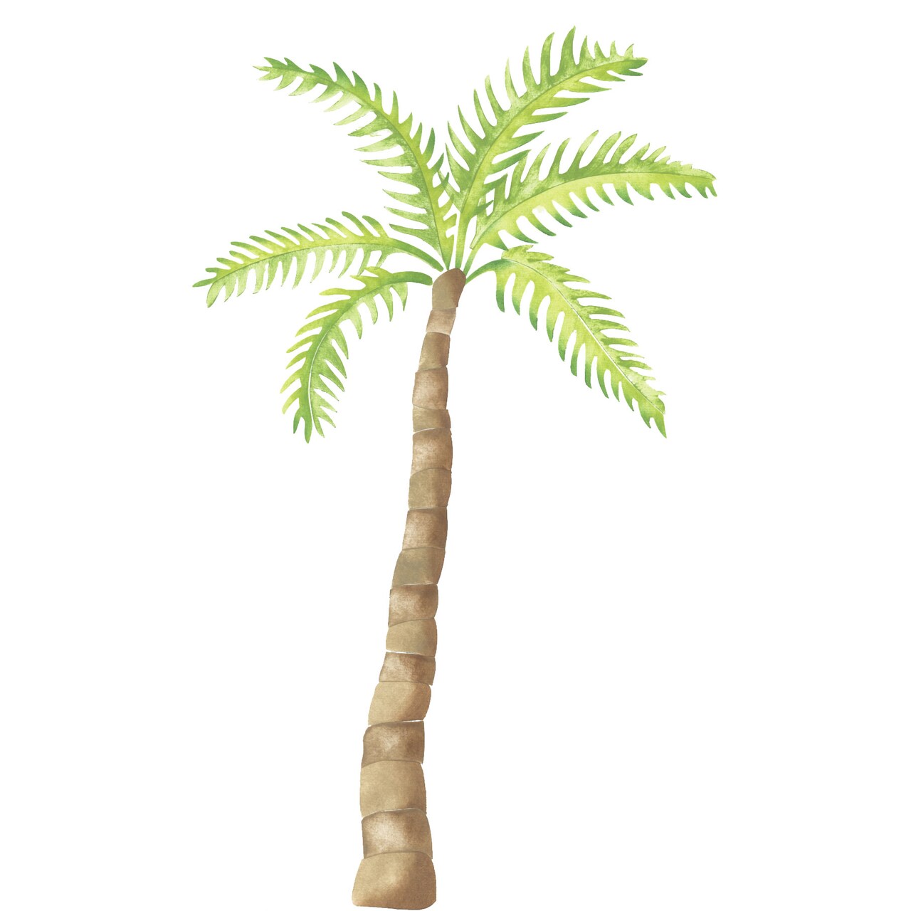 Small Palm Tree Wall Stencil | 2874 by Designer Stencils |
